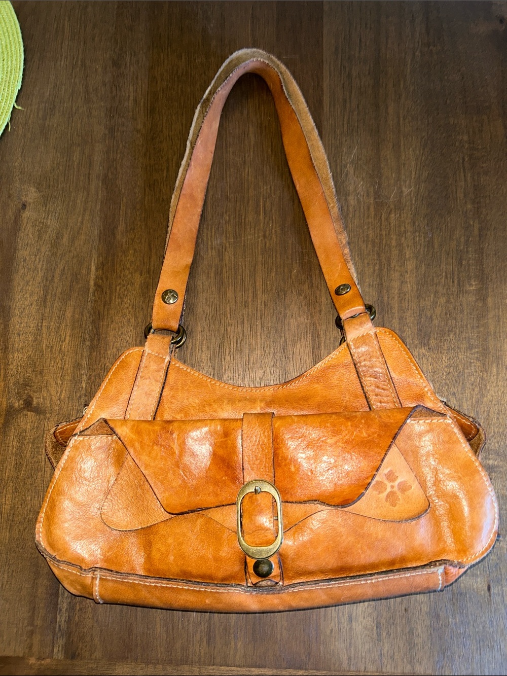 Vintage Patricia Nash saddle bag purse